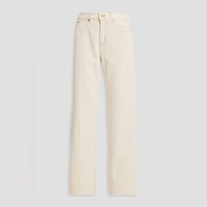 SLVRLAKE Grace Jeans in Off White